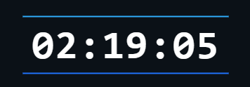 H2STREAM Countdown overlay